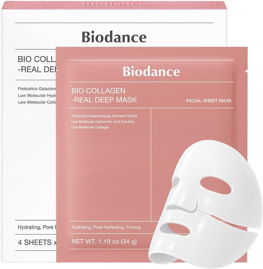 BIODANCE máscara de hidrogel mascarrilla Bio-Collagen Real y Mascarilla profunda BIODANCE Hydro Cera-nol Real