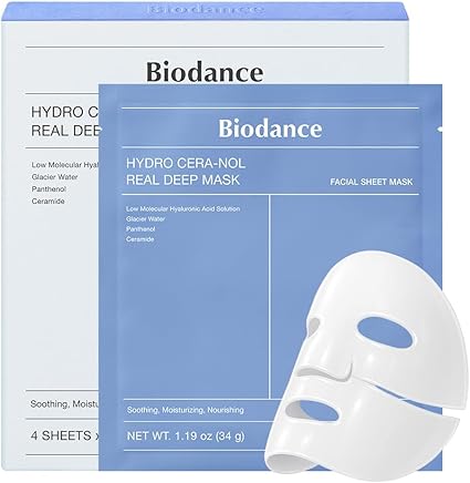 BIODANCE máscara de hidrogel mascarrilla Bio-Collagen Real y Mascarilla profunda BIODANCE Hydro Cera-nol Real