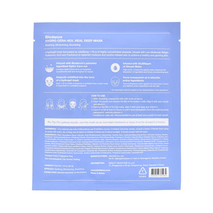 BIODANCE máscara de hidrogel mascarrilla Bio-Collagen Real y Mascarilla profunda BIODANCE Hydro Cera-nol Real