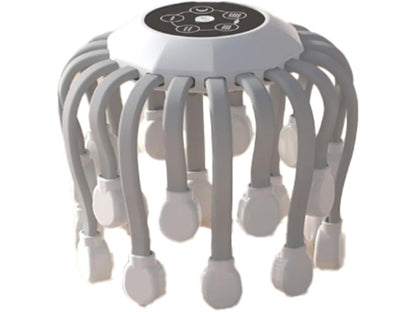 PulpoRelax -  Masajeador Relajante para el Cuero Cabelludo de 20 cabezales