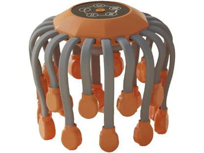 PulpoRelax -  Masajeador Relajante para el Cuero Cabelludo de 20 cabezales